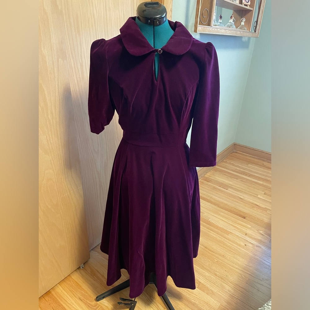 Elegant Purple Dress